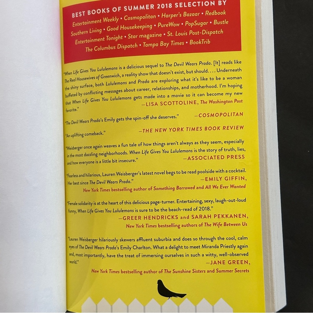 When Life Gives You Lululemons by Lauren Weisberger | Fiction | Paperback Book - Picture 7 of 8